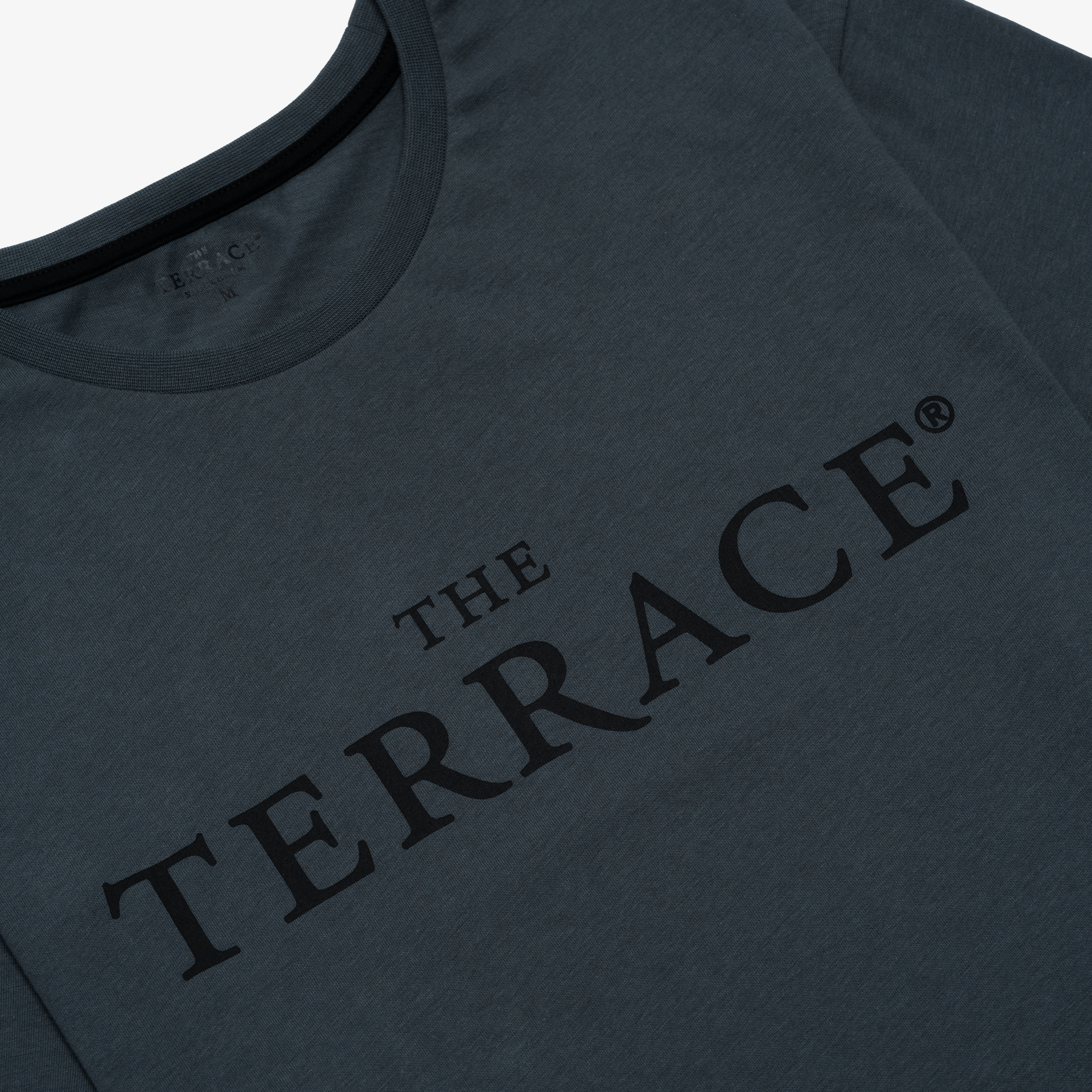 Originale Fervor T-shirt Grey Flat Lay Logo Above