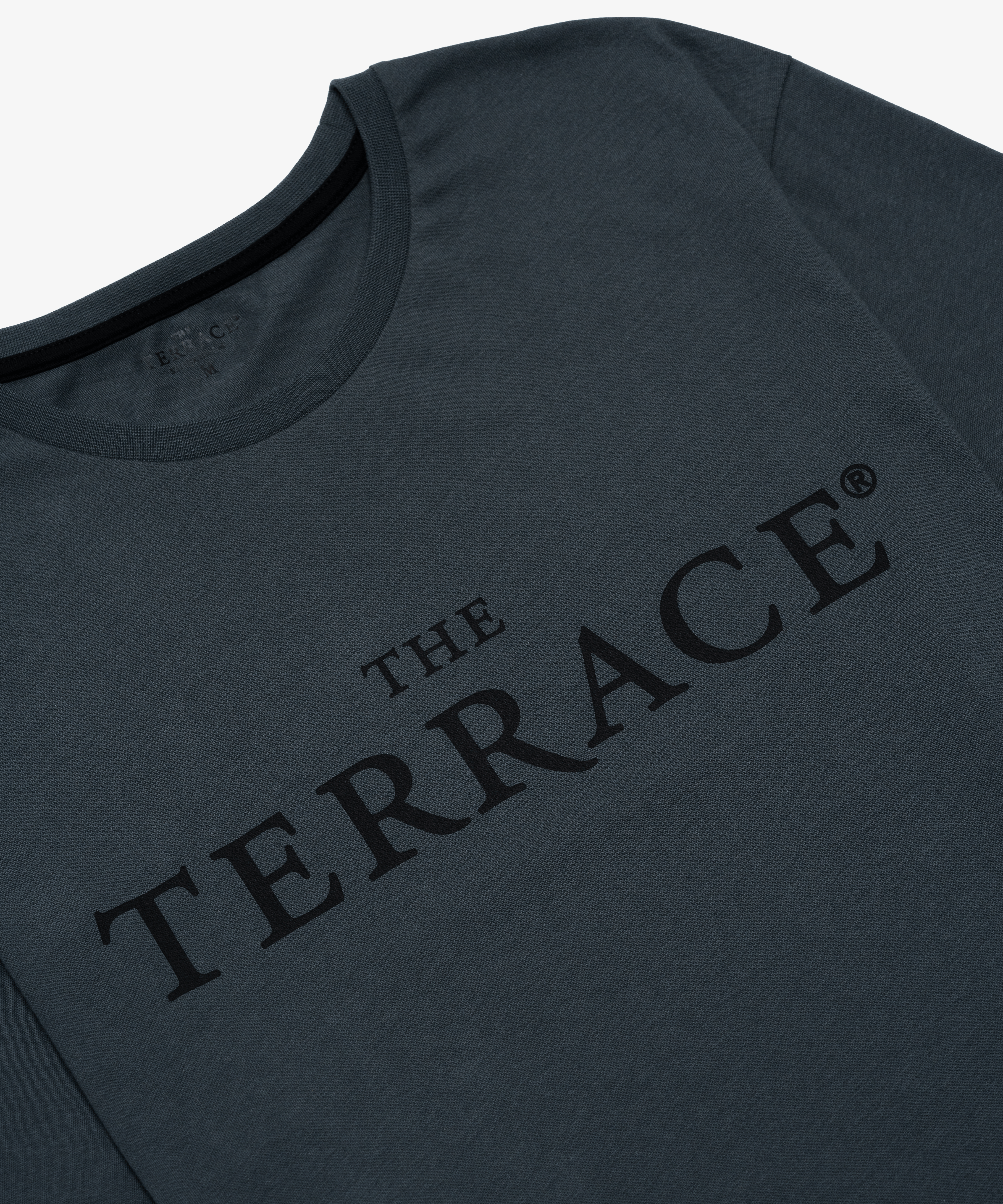 Originale Fervor T-shirt Grey Flat Lay Logo Above