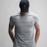 Originale Fervor T-shirt Grey Melange Model Front