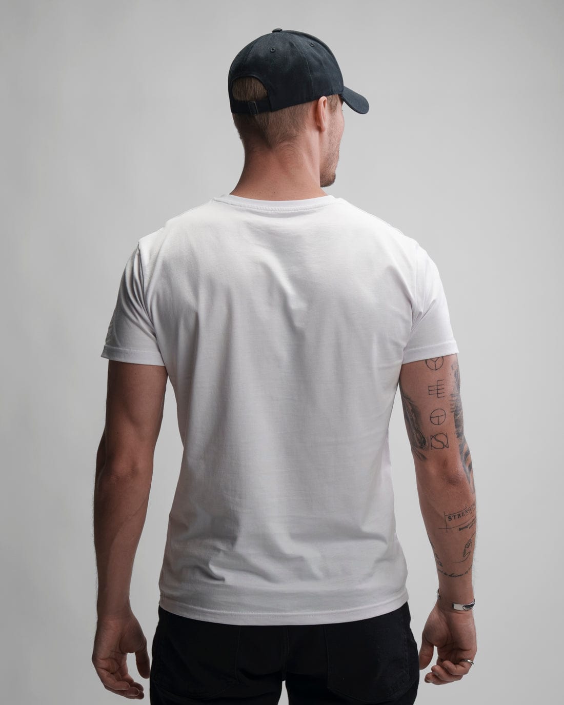 Originale Fervor T-shirt White Model Back