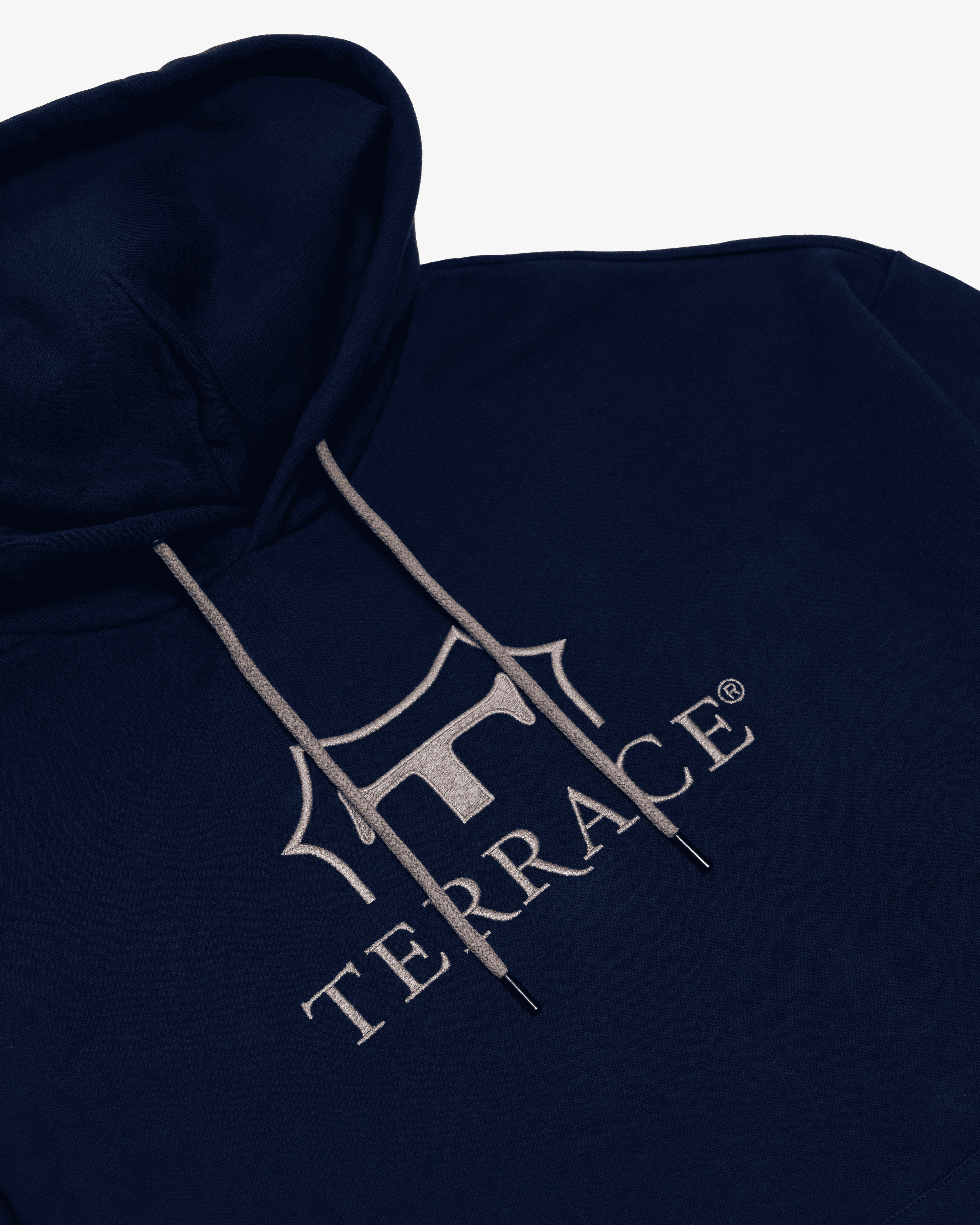 Rixa Sweat Hoodie Evening Blue Flat Lay Above