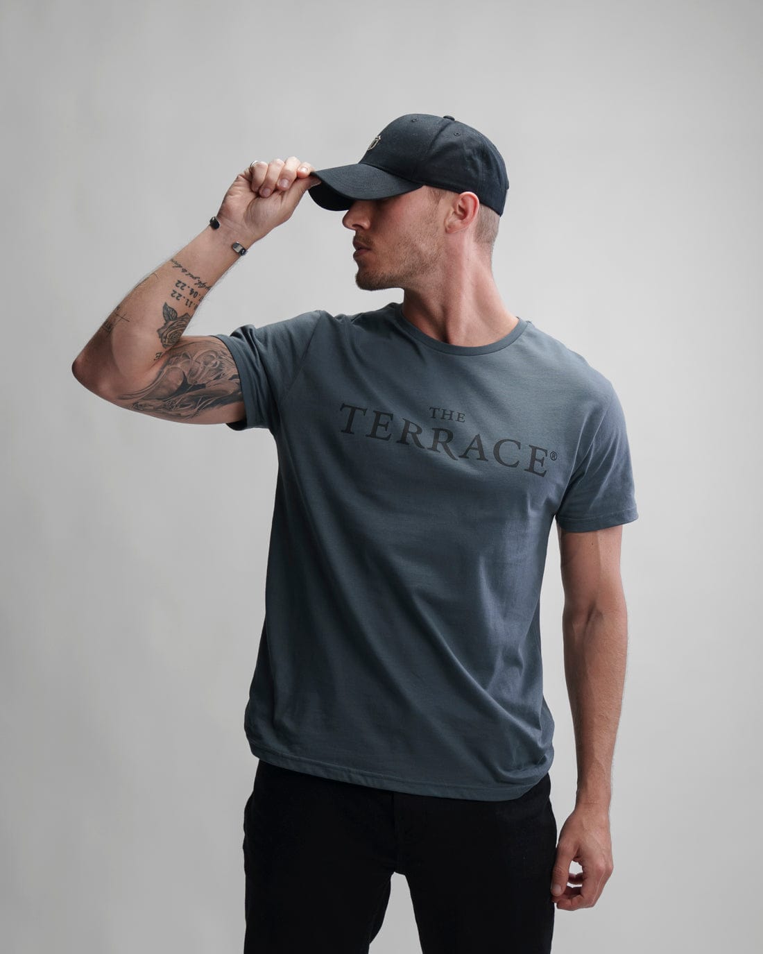 Originale Fervor T-shirt Grey Model Front