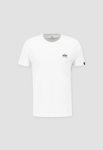 Alpha Industries T-Shirt Basic T Small Logo White