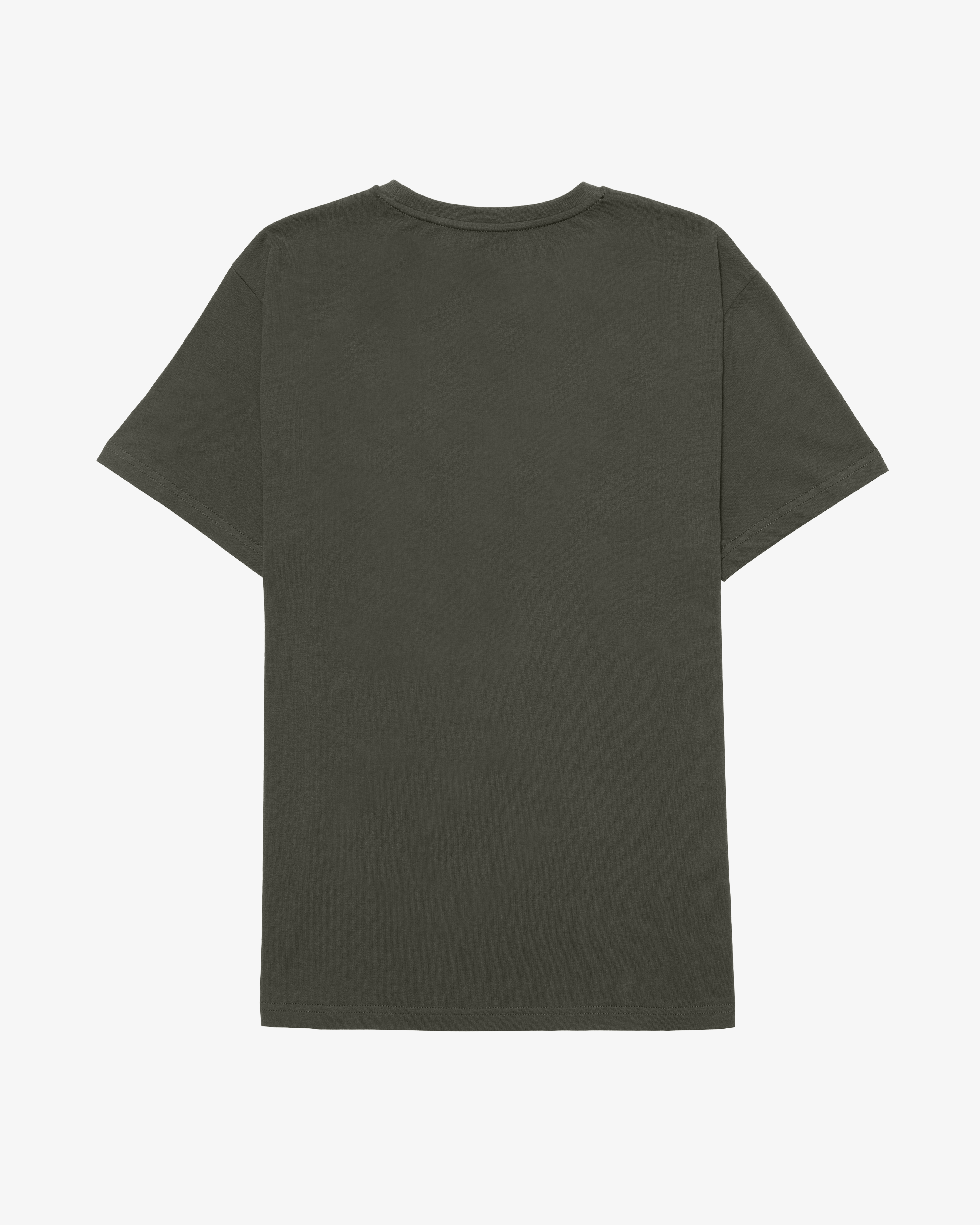 Originale Fervor T-shirt Army Green Flat Lay Back