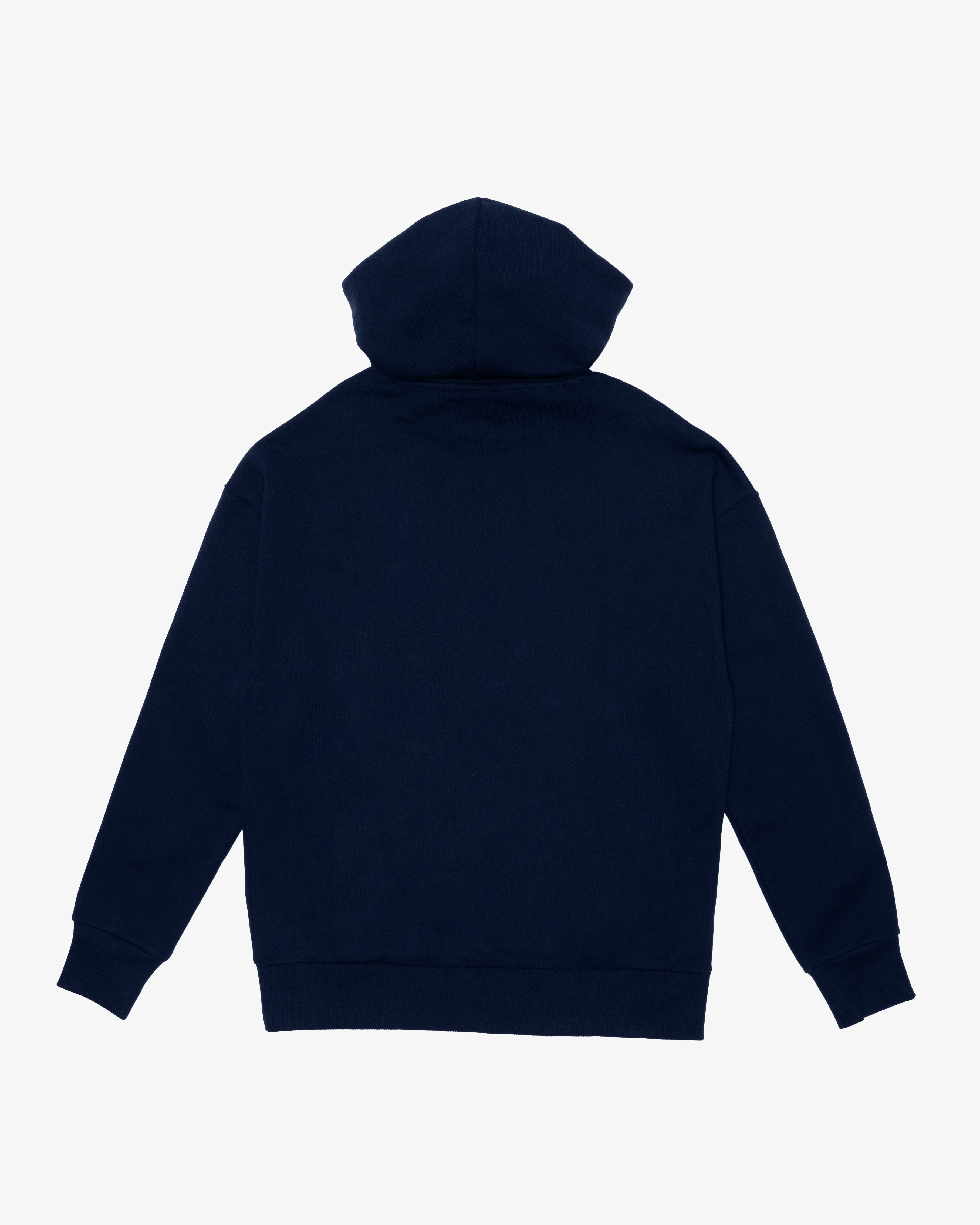 Rixa Sweat Hoodie Evening Blue Flat Lay Back