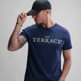 Originale Fervor T-shirt Evening Blue Model Front