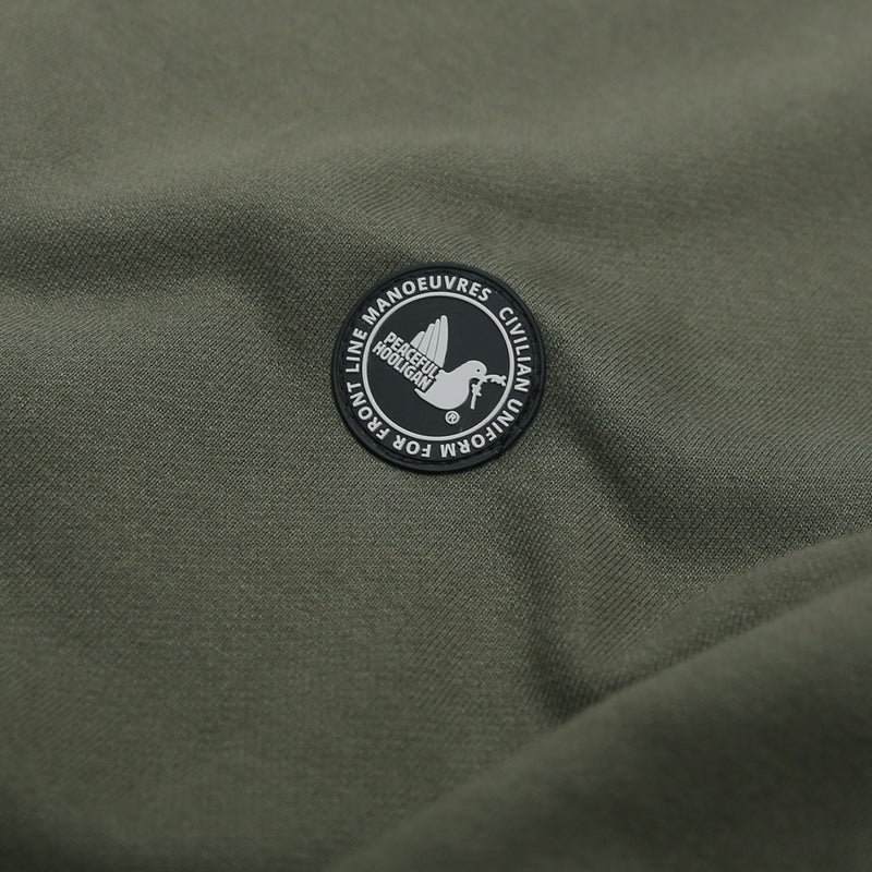 Peaceful Hooligan Sweatshirt Crew Olive